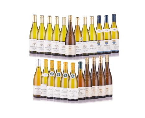 23 bottles of assorted white wine, comprising: 5 x Domaine Des Baumard Savennieres 2000, 4 x Louis Latour Macon Lugny 2018, 3