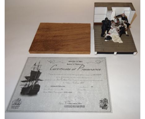 Britains Nelson's Navy Series, matt finish, set 41143 Nelson Death Scene in original box and outer, numbered 70 in a limited 