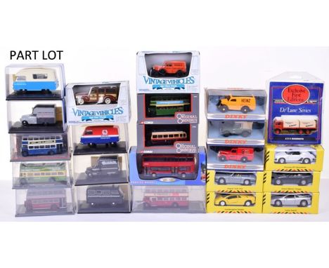 Twenty Seven Various Commercial Models, including 6 x Corgi Original Omnibus 97850, 97851, OM43910, OM41101, OM41905 and one 