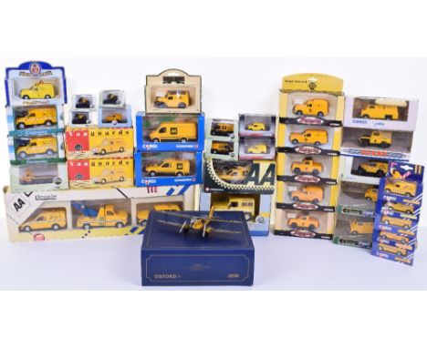 A Collection Of Boxed AA Diecast Models, Corgi C20 Services Set (box has some fading) 2 x Corgi Fords, 5 x Corgi Juniors,3 x 