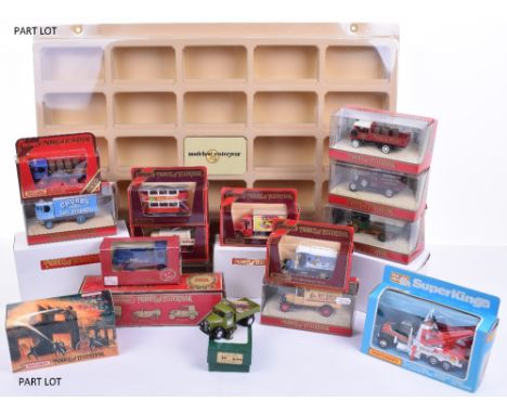 DS75 Matchbox ‘Yesteryear’ Wall display unit 520mm x 70mm x 775mm plus 26 Models of Yesteryear including Y-21 1926 Ford Model