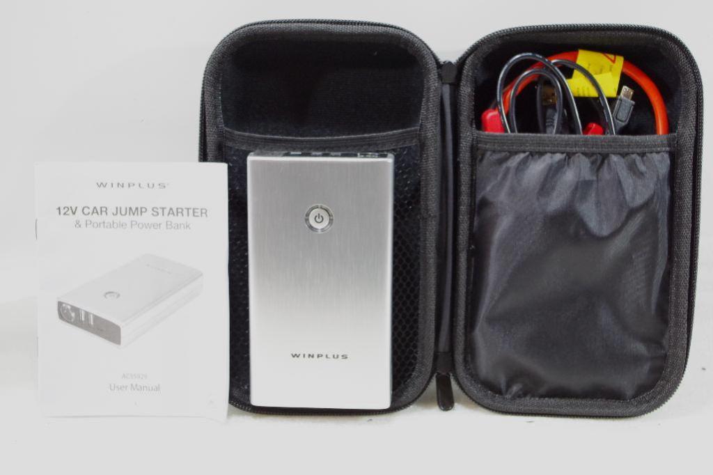 WINPLUS 12V Car Jump Start & Portable Power Bank M/N AC55929, Store Return