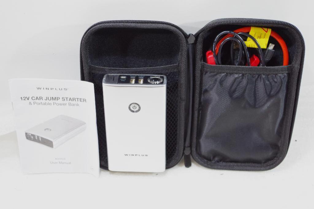 WINPLUS 12V Car Jump Start & Portable Power Bank M/N AC55929, Store Return