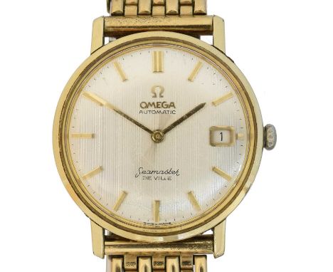 A 1960s Omega De Ville Seamaster automatic wristwatch, A 1960s Omega De Ville Seamaster automatic wristwatch, the signed dial
