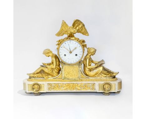 Estate / Collection: The Boston and Newport Collections of a Distinguished British Family"Pendule à L'Etude et La Philosophie
