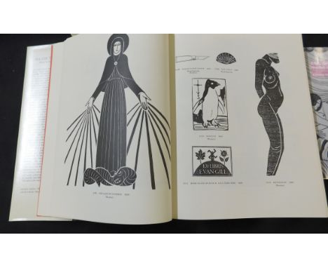 ERIC GILL: 4 titles: DRAWINGS FROM LIFE, London, Hague &amp; Gill, 1940, 1st edition, original cloth, d/w; FIRST NUDES, Londo