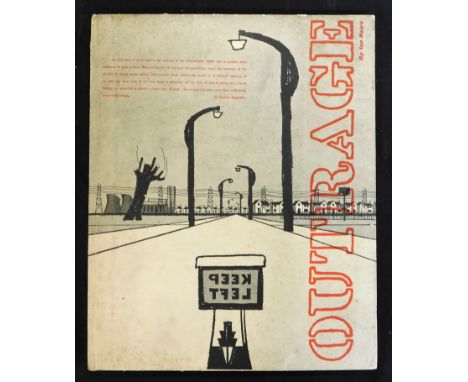 IAN NAIRN: OUTRAGE, London, The Architectural Press, 1955, 1st edition, 4to, original pictorial boards