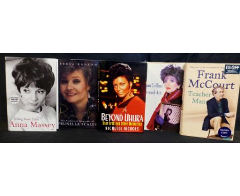 NICHELLE NICHOLS: BEYOND UHURA, STAR TREK AND OTHER MEMORIES, London, Boxtree, 1995, 1st edition, signed and inscribed, origi