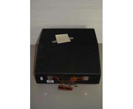 TYPEWRITER AND CASE