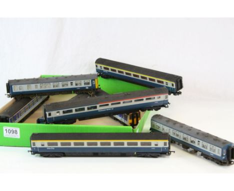 Hornby OO gauge DMU RB E51815 plus Lima power car and 4 x Lima coaches 
