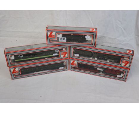Four boxed Lima OO gauge engines to include The Green Howards, King George V, 0-6-0 BR 9420 and W51342 power car plus a boxed