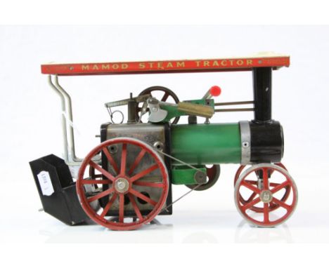 Mamod Steam Tractor in a good play worn condition 