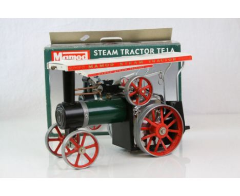 Boxed Mamod TE1A Steam Tractor in vg condition 