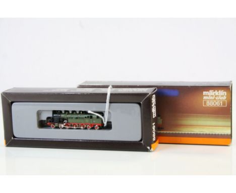 Boxed Marklin Z gauge Mini Club 88061 4-6-4 locomotive
