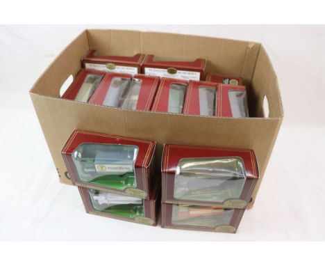 21 boxed 1:76 Exclusive First Editions EFE Commercials diecast models to include Bedford TK Box Van Short Roadline, Bedford T