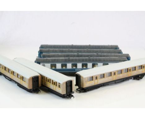 Seven OO gauge coaches to include Hornby and Golden Arrow