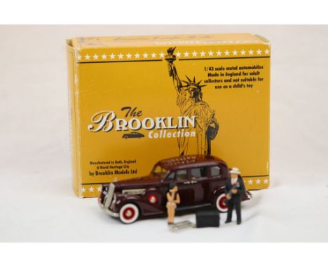Boxed 1:43 ltd edn (1 of 250) BRK81x 1936 Pierce-Arrow 1601 Sedan BCC 2000 Special Gangster Car