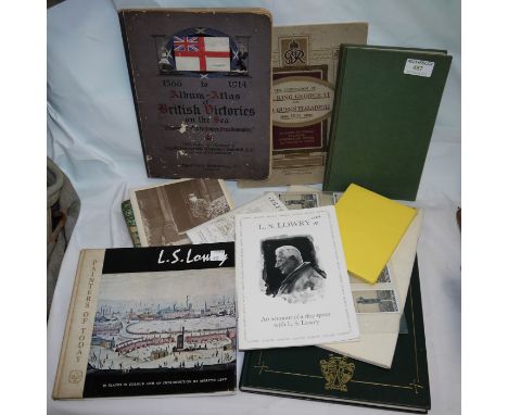Harold Riley:  L.S. Lowry, An Account, signed another signed item of golfing interest; other books