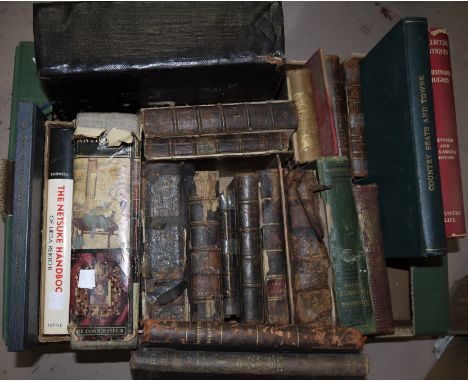 The Netsuke Handbook; a 19th century book of Card Tricks (a.f.); other old and collectable books