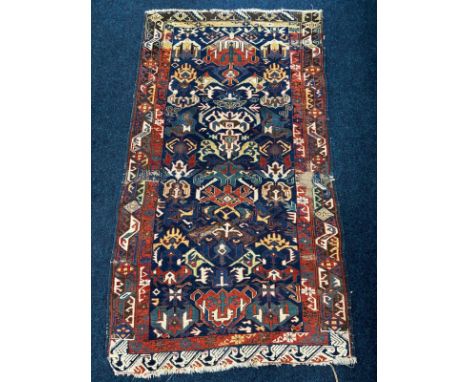 Antique hand woven Persian rug. [176x105cm]