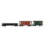 An Aristocraft G Gauge 1/29th scale model of a Union Pacific 2 Bay covered hopper car