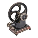 A well engineered model of an 'over-crank' horizontal stationary engine