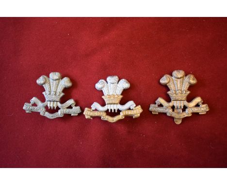 Glamorgan Yeomanry WWII Cap Badge Other Ranks (Brass), two lugs. K&amp;K: 2330-Glamorgan Yeomanry WWII Other Ranks Cap Badge 