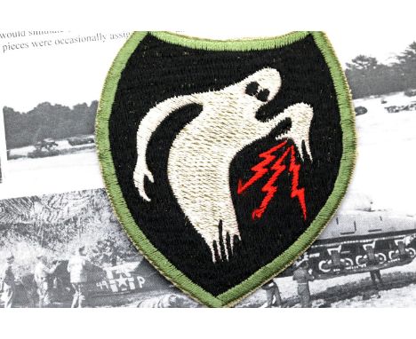 American WWII type Special Troops Ghost Army Division patch. P&amp;P Group 1 (£14+VAT for the first lot and £1+VAT for subseq