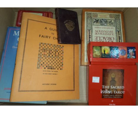 THE ROYAL DREAM BOOK, ZADKIEL, c.1870; various sets of tarot cards; a Fairy Guide to Chess 
