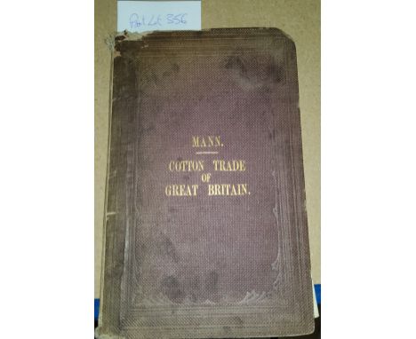GUEST (Richard) - A Compendions History of the Cotton - Manufacture; with 12 plates, Manchester, 1823 and a related item 