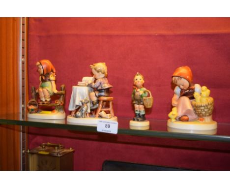 Four various Goebel figures 