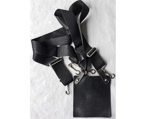 Original London Transport Gibson Ticket Machine WEBBING HARNESS. In excellent, ex-use condition with all buckles, clips and b