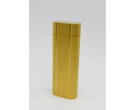 A Cartier gold plated lighter