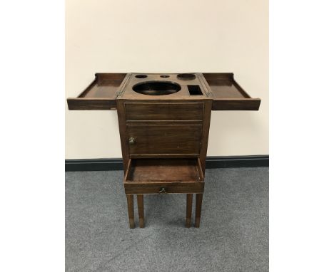 A Victorian commode wash stand 
