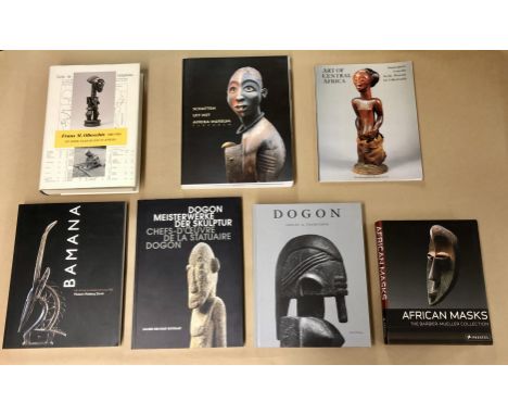 Seven book on African cultures, arts and religions, English, French, German and Dutch [7]