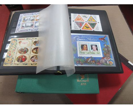 Three Albums of GB and Commonwealth Mint and Used Stamps, including Malta, from 1882 to modern mainly used. GB commemorative 