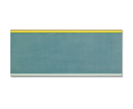 Kenneth Noland (1924-2010)Return 1970 signed, titled and dated 1970 on the reverseacrylic on canvas102 by 244 cm. 40 3/16 by 