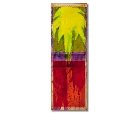 Mario Schifano (1934-1998)Particolare di deserto 1972 signed and titledenamel on paper laid on canvas mounted on board with P
