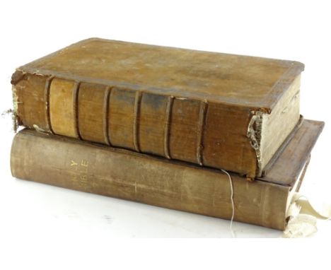 A Holy Bible, with selected writings of Poole, Henry Dodridge, Brown, Coke etc., published in Manchester by Russell &amp; All