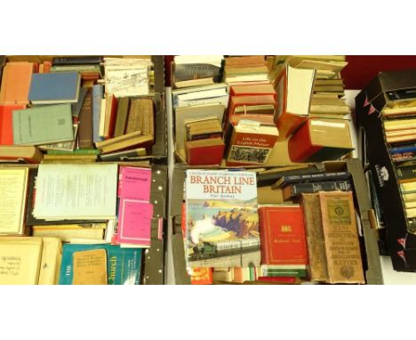 Miscellaneous books, to include Kelly's Directory of Yorkshire 1933, Bradshaw's Guide 1908, Eastern Region British Railway bo