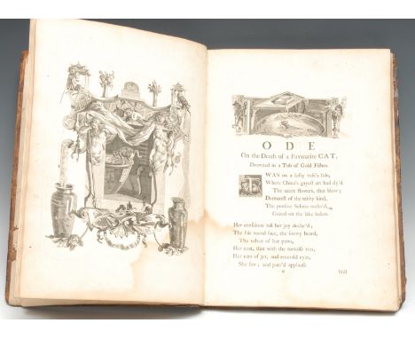 Gray [(Thomas)] & Bentley [(Richard, illustrator)], Designs by Mr. R. Bentley, for Six Poems by Mr. T. Gray, ?large paper cop