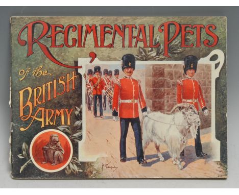 Children's/Juvenile Book - Militaria, Holloway (Edgar A., illustrator), Regimental Pets of the British Army, first and only e