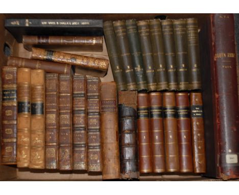 Miscellaneous - Lord Chesterfield's Letters, four-volume set, seventh edition, London: J. Dodlsey, 1776, rebacked, relayed co