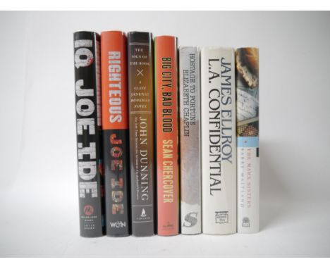 Modern fiction, seven assorted titles, all first editions, all in dust wrappers, including Barry Maitland: 'The Marx Sisters'
