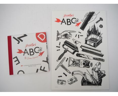 Diana Dagadita: 'Printer's ABC', London, Design For Today, 2019, 1st edition, limited edition, number 93 of 100 special copie