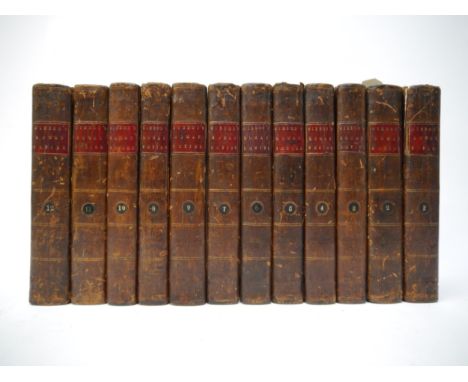 Edward Gibbon. 'The History of the Decline and Fall of the Roman Empire' A New Edition. Strahan &amp; Cadell, 1791. 12 vols, 