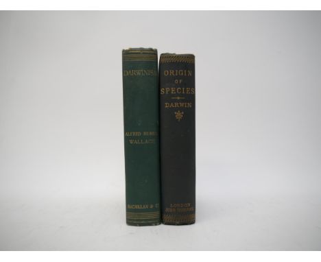 Charles Darwin: 'The Origin of Species', London, John Murray, 1892, 6th edition, with additions and corrections, 43rd thou., 