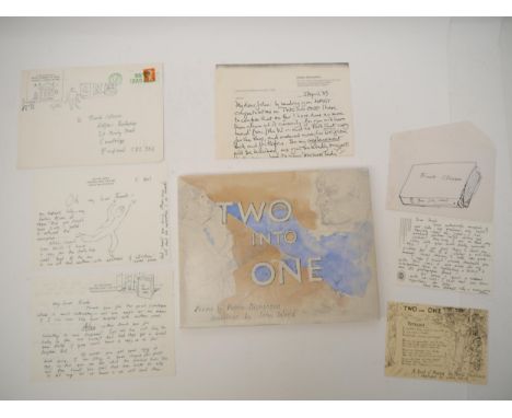 John Ward; Patric Dickinson: 'Two into One', Geerings of Ashford Ltd, 1988, limited edition, number 104 of 750 copies numbere