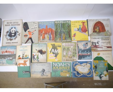 Nineteen mainly mid 20th Century children's &amp; illustrated titles, many larger format picture books, including Ludwig Beme