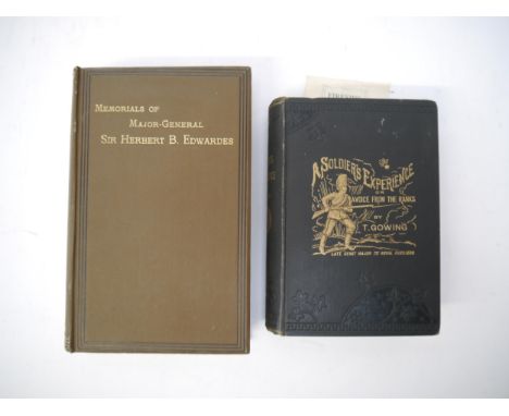 (India, British Army, Raj, etc.) Emma Edwardes: 'Memorials of the life and letters of Major-General Sir Herbert B. Edwardes, 